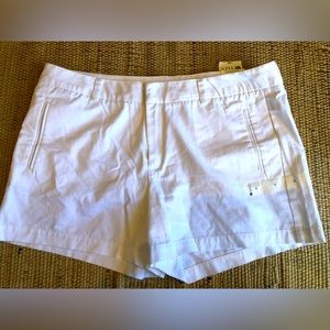 NWT STYLUS s16 white shorts